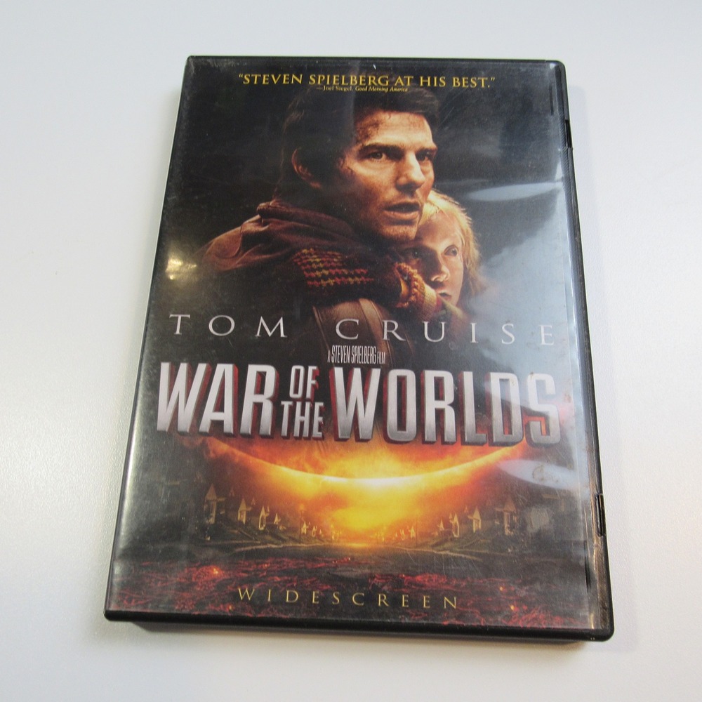 War of the Worlds DVD Tom Cruise Steven Spielberg Widescreen Sci-Fi‎ Movie